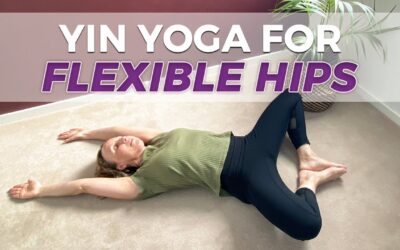 relaxing yin yoga hips flexibility over 40s