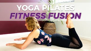 yoga pilates workout for experienced over 40s