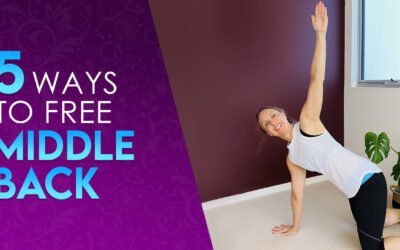 Top 5 exercises to release middle back tension