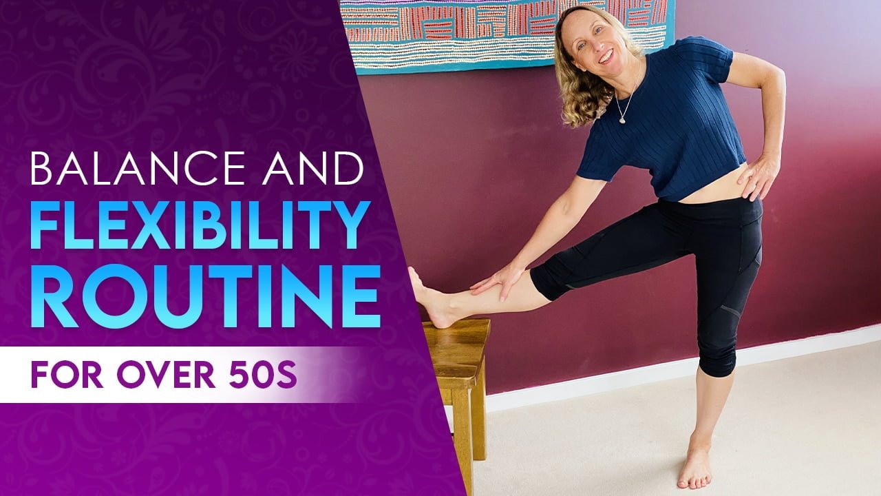 Balance and flexibility routine ( over 50s) Essential Yoga