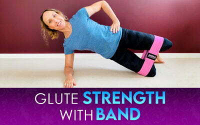 Glute strength with band