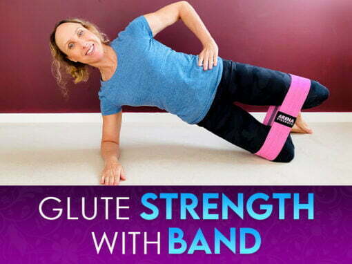 Glute strength with band
