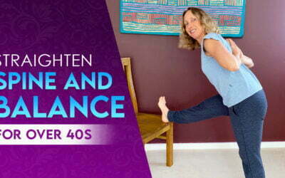Straighten spine and balance ( over 40s)