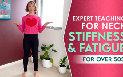 Expert teaching for neck stiffness & fatigue ( over 50s)
