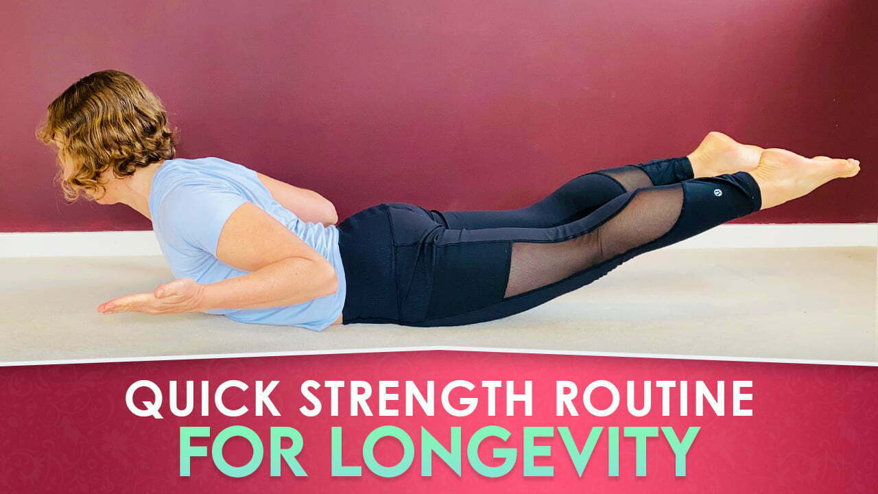 Quick strength routine for longevity